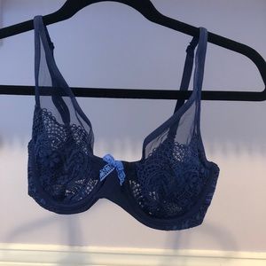 Navy blue Victoria’s Secret bra